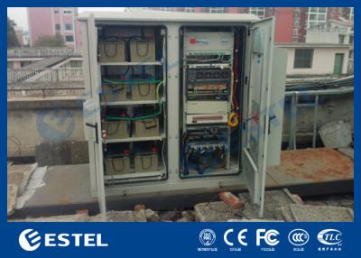 China Rectifier System Wireless Base Station Cabinet Mixed Cooling Temperature Control for sale