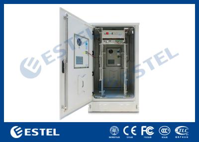 China IP65 Outdoor Telecom Cabinet With Front And Rear Door for sale