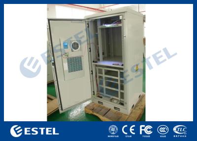 China Sandwich Panel Outdoor Power Supply Cabinet Galvanized Steel Climate Controlled for sale
