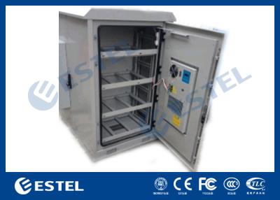 China Equipment Enclosures Outdoor Battery Cabinet IP55 With Anti Theft Three Point Lock for sale