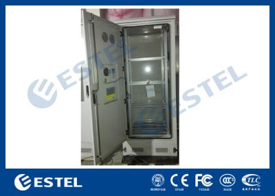 China Custom 4 Shelves Outdoor Battery Cabinet Galvanized Steel 5% - 100% Relative Humidity for sale