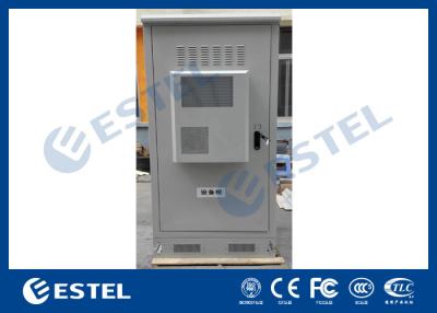 China Waterproof Outdoor Telecom Cabinets , Outdoor Equipment Cabinet With Air Conditioner for sale