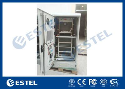 China Custom Galvanized Steel Outdoor Power Enclosure Equipment Rack Cabinet for sale