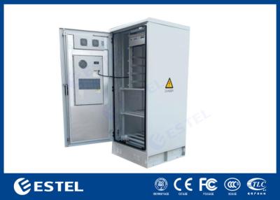 China Gabinete externo 20U de las telecomunicaciones ISO9001 gabinete de batería al aire libre de la prenda impermeable del estante de 19 pulgadas en venta