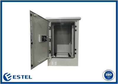 China IP55 Outdoor Electrical Cabinet Galvanized Steel Single Wall Without Thermal Insulation for sale