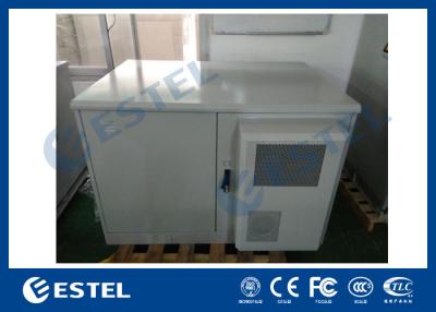 China Metal Customized Outdoor Rack Cabinet BTS Telecom Shelter With Double Door for sale