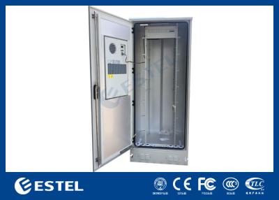 China Sun Proof IP55 Outdoor Telecom Cabinet 42U Insulated Powder Coating for sale