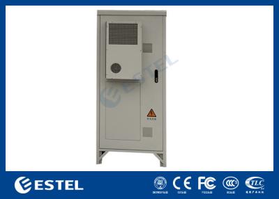 China Hybrid Telecom Power System 48VDC 300A 40U Outdoor Telecom Cabinet With Air Conditioner for sale