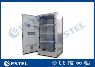 China Aluminum Outdoor Battery Cabinet One Front Door For Telecom Station for sale