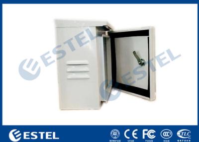 China IP55 Single Wall Pole Mount Enclosure Cabinet Small Metal Box One Front Door for sale
