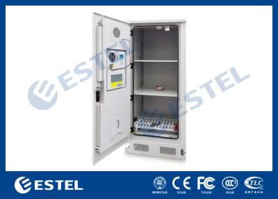 China Stainless Steel Outdoor Battery Cabinet Temperature Control 3 Layer Battery For Telecom Station for sale