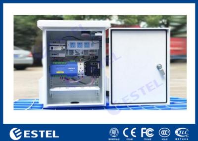 China Cold Rolled Steel Outdoor Power Cabinet , Telecom Equipment Cabinet Dustproof for sale