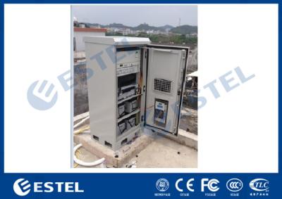 Chine Le Cabinet extérieur de batterie de climatiseur a intégré l'installation en acier galvanisée de facilité à vendre