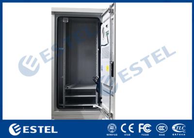 China Aluminum Stand Alone Outdoor Telecom Cabinet Highly Versatile Modular With Front Access for sale