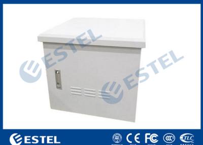 China Small Size IP65 Fully Enclosed Cabinet Galvanized Steel 9U Outdoor Telecom Cabinet for sale