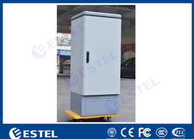 China 2 Bays 40U Waterproof IP55 Outdoor Control Cabinet for sale