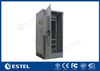 China Sandwich Structure Temperature Control Outdoor Telecom Cabinet 40U 19