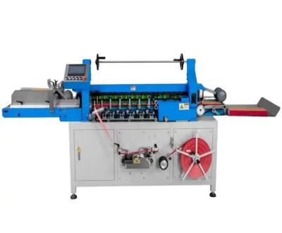China Book Spine Taping Machine School Exercise Notebook Book Spine Tape Back Round Equipment for sale