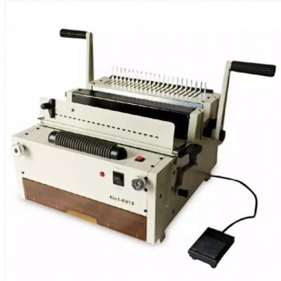 China Multifunction Comb Coil Punching Binding Machine For Notebook for sale