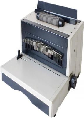 China Electric  Wire Comb Binding Machine 46 Holes For Metal Spiral Coil EC8706 for sale