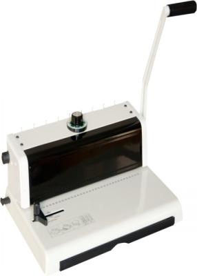 中国 二重ループ ワイヤー コーム綴じ機械容易な操作の用紙寸法機構A4 販売のため