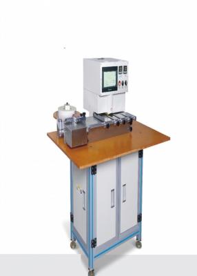 China Plastic Index Tab Cutting Machine Semi automatic Min Tape Size 110x85mm for sale