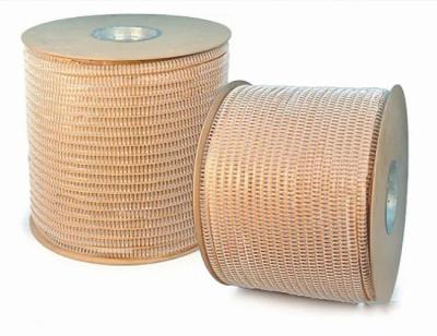 Chine 1-1/4 » bobine enduite en nylon d'obligatoire de fil de boucle de double en métal à vendre