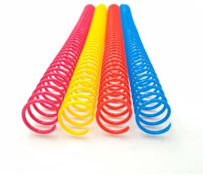 China 36 48 Loops PVC Plastic Spiral Binding Ring 1-3/4