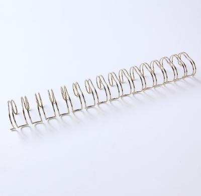 China Nanbo books Spiral Double Loop Binding Wire Nylon Coated for sale