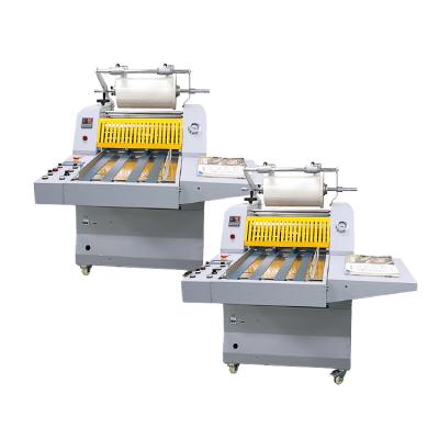 China Hydraulic 170C 200mm Steel Roll Laminating Machines Industrial Use for sale