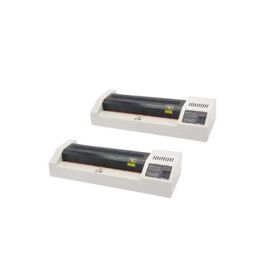 China 330 Leds Hot / Cold Laminator Machine , Roller Dia25mm A3 Paper Lamination Machine for sale