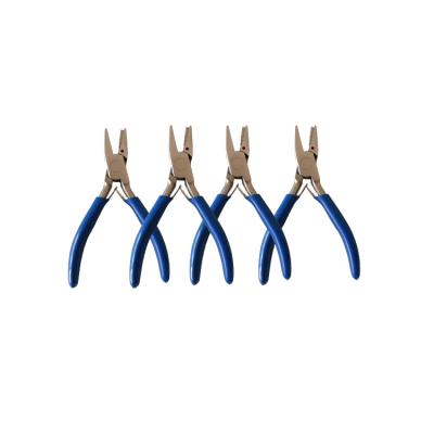China Blue 6mm Plastic Coil Binding Wire Crimping Pliers For Notebook for sale