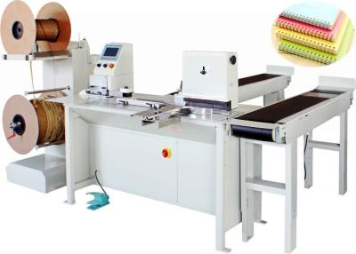 China Desk Canlender Ring Binding Machine , CE 5-8bar Commercial Spiral Binding Machine for sale
