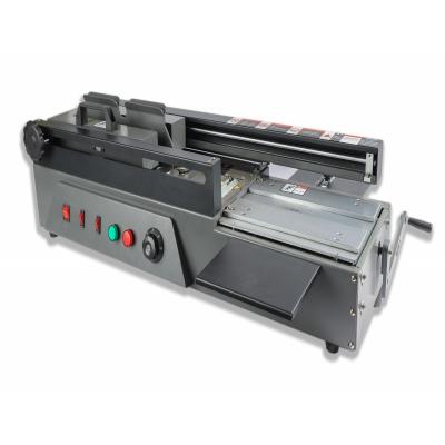 China 200pcs/H Hot Melt Glue Electric Desktop Binding Machine 135-180D Rotation for sale