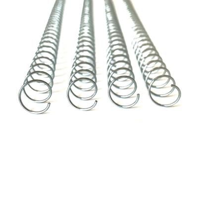 China 1- 3/4'' Library Book Binding Coil , NanBo Metal Spiral Binding Coils for sale