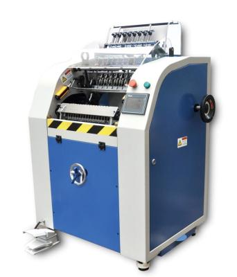 China 8 Needles Semi Automatic Binding Sewing Machine Manual Book Binding Machine 45 Cycles/Min for sale