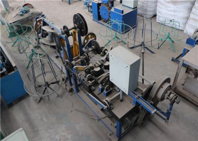 China Electric Galvanized Barbed Wire Making Machine 1.6 - 3.0 Mm 3 Kw High Capacity for sale