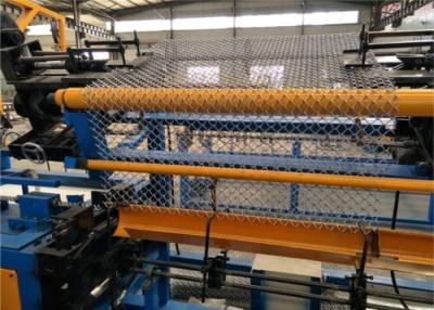 China Low Carbon Wire Chain Link Fence Machine Woven Wire Diameter 1.5 - 4.5 MM for sale