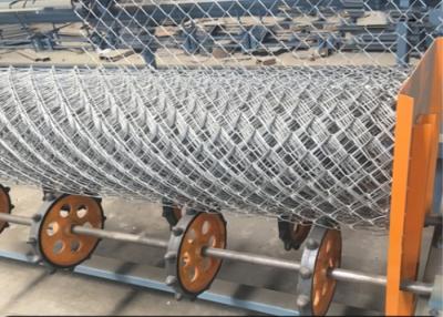 China Farm Prison Chain Link Fence Machine 1.5 - 4.5MM High Productivity High Standard for sale