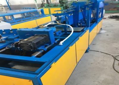 China Stainless Steel Wire Automatic Fencing Machine , Diamond Mesh Wire Making Machine for sale
