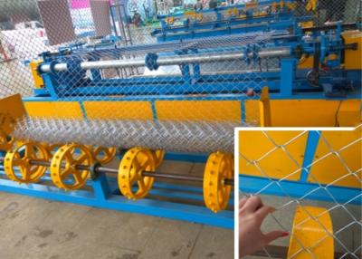 China PVC Wire Chain Link Fence Machine Mesh Machine 380V 11KW Long Service Life for sale