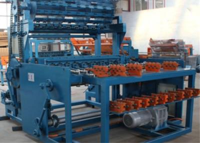 China Hinge Joint Knot Weaving Grassland Fence Machine 3.5T 5.5kw Netting Width 1422mm for sale