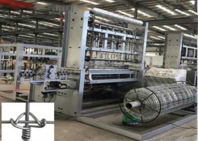 China Durable Fence Making Equipment Anti - Corrosive , Chain Link Fence Weaving Machine for sale
