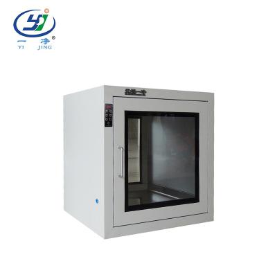 China Cold Rolled Steel Cleanroom Pass Box 460mm Electrical Interlock Clean Room Lab for sale