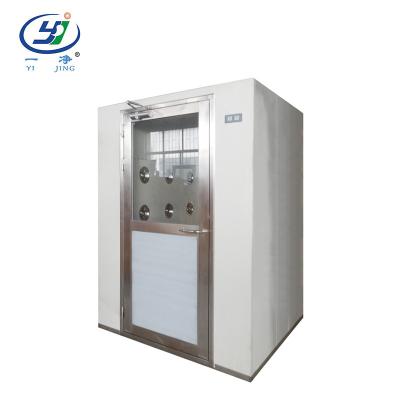 China Curtain Cabin 1.2mm Air Shower Cleanroom 1.5kw Air Shower In Pharmaceutical Industry for sale