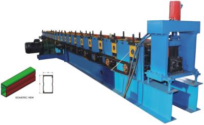 China 4.5T Storage Rack Roll Forming Machine 5.5KW For Aluminium Plate for sale