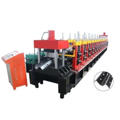 China Three Waves Highway Guardrail Roll Forming Machine 15T for sale