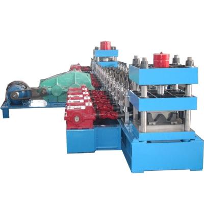 China Road Barrier Sheet Metal Roll Forming Machines 12m/min for sale
