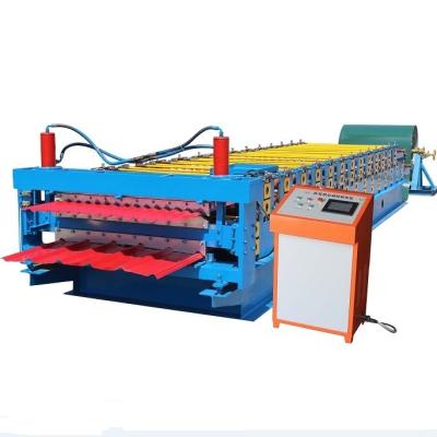 China ISO Color Steel Roll Forming Machine 5T For Roof Tile Panel for sale