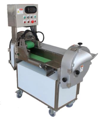 China 1000kg/h Multifunction Vegetable Cutting Machine Double Head for sale